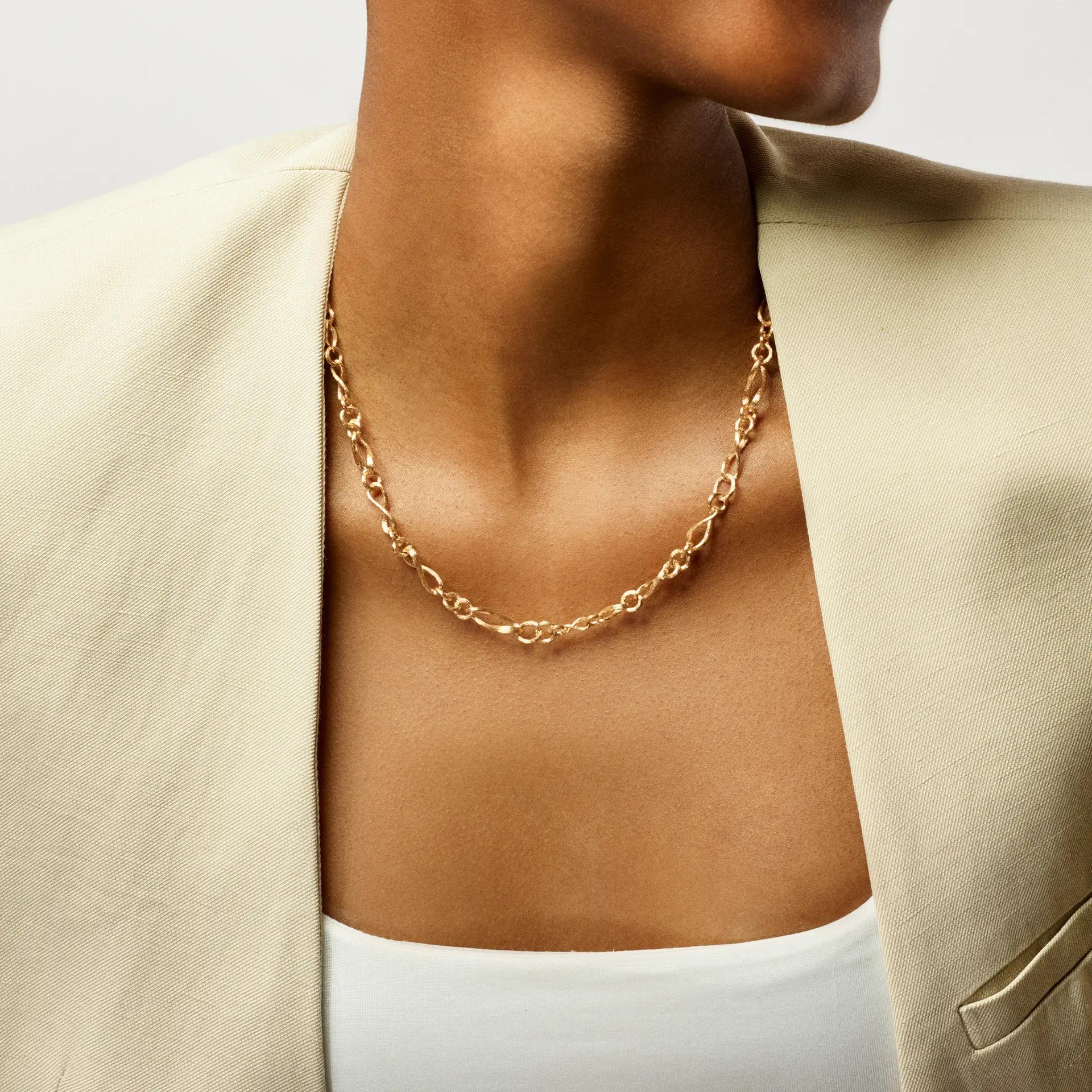 Kette Love Mini 18K Gelbgold - Ole Lynggaard - A1738-407