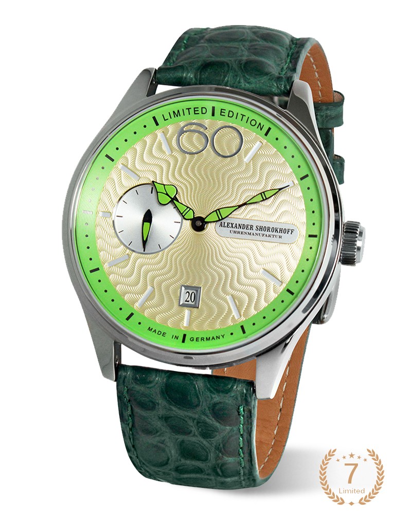 Handaufzug Uhr Neva Color Spring 43 mm - Alexander Shorokhoff - AS.NEV05-2