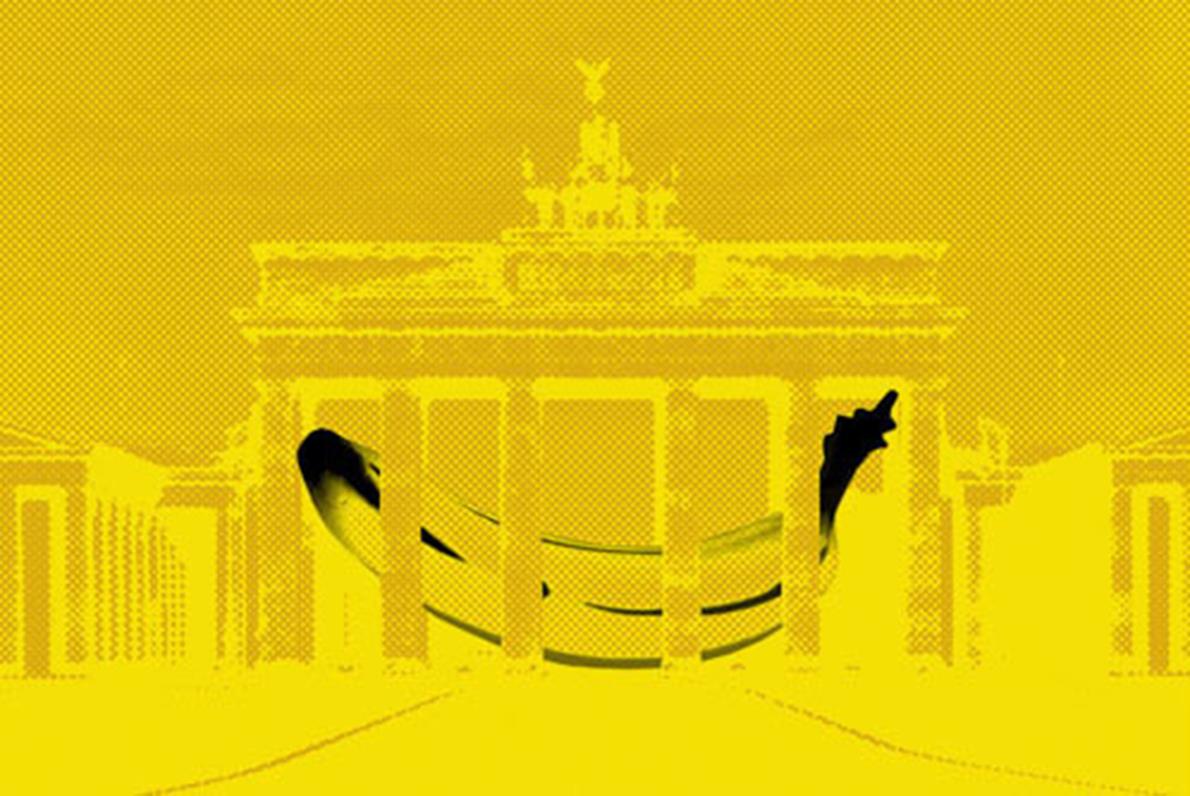 Banane im Brandenburger Tor - Baumgärtel, Thomas - k-2609TB03